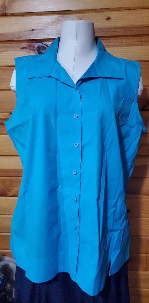 ☘️ Womens sleeveless tops size 14W